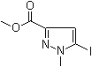structure of CAS# 1193244-87-9, 5-碘-1-甲基-1H-吡唑-3-羧酸甲酯