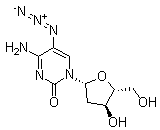 CAS 登录号：1193451-72-7 (1261272-24-5), 5-叠氮-2'-脱氧胞苷