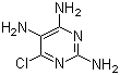 structure of CAS# 1194-78-1, 2,4,5-Triamino-6-chloropyrimidine