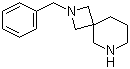 structure of CAS# 1194374-48-5, 2-(苯基甲基)-2,6-二氮杂螺[3.5]壬烷
