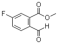 structure of CAS# 1194374-71-4, 5-氟-2-甲酰基苯甲酸甲酯