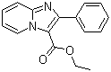 structure of CAS# 119448-82-7, 2-苯基咪唑并[1,2-a]吡啶-3-羧酸乙酯