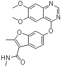 structure of CAS# 1194506-26-7, 呋喹替尼