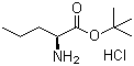 structure of CAS# 119483-47-5, L-Norvaline tert-butyl ester hydrochloride