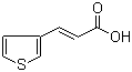 structure of CAS# 1195-52-4, 3-(3-噻吩基)丙烯酸