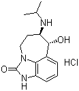 structure of CAS# 119520-06-8, 盐酸齐帕特罗
