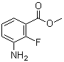 structure of CAS# 1195768-18-3, 3-Amino-2-fluorobenzoic acid methyl ester