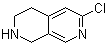 CAS # 1196151-85-5, 6-Chloro-1,2,3,4-tetrahydro-2,7-naphthyridine