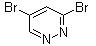 structure of CAS# 1196155-35-7, 3,5-二溴哒嗪