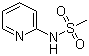 structure of CAS# 1197-23-5, N-2-Pyridinylmethanesulfonamide
