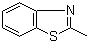 structure of CAS# 120-75-2, 2-甲基苯并噻唑