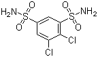 CAS # 120-97-8, Diclofenamide, 4,5-Dichlorobenzene-1,3-disulfonamide