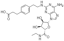 structure of CAS# 120225-54-9, CGS 21680