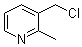 structure of CAS# 120277-68-1, 3-(Chloromethyl)-2-methylpyridine