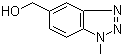 structure of CAS# 120321-72-4, 1-Methyl-1H-benzotriazole-5-methanol