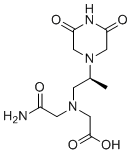 CAS # 120418-76-0, Dexrazoxane Impurity 6, N-(2-Amino-2-oxoethyl)-N-[(2S)-2-(3,5-dioxo-1-piperazinyl)propyl]-glycine