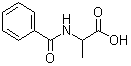 structure of CAS# 1205-02-3, N-Benzoyl-DL-alanine