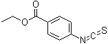 structure of CAS# 1205-06-7, 4-Carbethoxyphenyl isothiocyanate