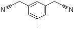 structure of CAS# 120511-74-2, 5-Methyl-1,3-benzenediacetonitrile