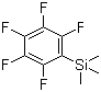 structure of CAS# 1206-46-8, 三甲基五氟苯基硅烷