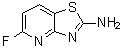 structure of CAS# 1206248-77-2, 5-Fluorothiazolo[4,5-b]pyridin-2-amine