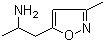 structure of CAS# 1207176-27-9, alpha,3-二甲基-5-异噁唑乙胺