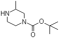 structure of CAS# 120737-59-9, 4-N-Boc-2-Methyl-piperazine