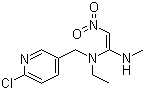 CAS # 120738-89-8, Nitenpyram, (E)-N-((6-Chloro-3-pyridinyl)methyl)-N-ethyl-N'-methyl-2-nitro-1,1-ethenediamine