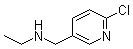 structure of CAS# 120739-77-7, 2-氯-5-乙基氨基甲基吡啶