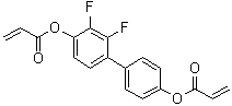 CAS 登录号：1207761-79-2, (2,3-二氟联苯-4,4'-二基)二(2-丙烯酸酯)