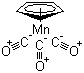 structure of CAS# 12079-65-1, 三羰基环戊二烯锰