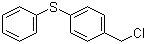 structure of CAS# 1208-87-3, 4-(Phenylthio)benzyl chloride