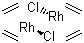 structure of CAS# 12081-16-2, Chlorobis(ethylene)rhodium (I) dimer