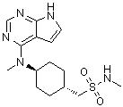 structure of CAS# 1208319-26-9, Oclacitinib