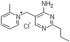 CAS # 121-25-5, Amprolium, 1-[(4-Amino-2-propyl-5-pyrimidinyl)methyl]-2-methylpyridinium chloride