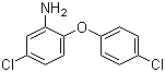 structure of CAS# 121-27-7, 4,4'-二氯-2-氨基二苯醚