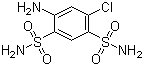 structure of CAS# 121-30-2, 5-氯-2,4-二磺酰胺基苯胺
