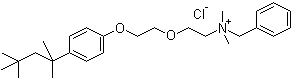 structure of CAS# 121-54-0, Benzethonium chloride