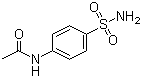 structure of CAS# 121-61-9, 对乙酰胺基苯磺酰胺