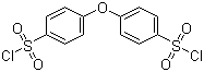 structure of CAS# 121-63-1, 4,4'-Bis(chlorosulfonyl)diphenyl ether