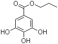 structure of CAS# 121-79-9, Propyl gallate
