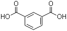 Isophthalic acid molecular structure (CAS 121-91-5)