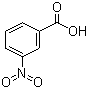structure of CAS# 121-92-6, 3-Nitrobenzoic acid
