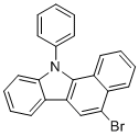 structure of CAS# 1210469-09-2, 5-溴-11-苯基-11H-苯并[a]咔唑