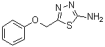 structure of CAS# 121068-32-4, 2-氨基-5-(苯氧基甲基)-1,3,4-噻二唑