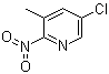 CAS # 1211532-85-2, 5-Chloro-3-methyl-2-nitropyridine