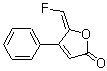 CAS 登录号：1212059-19-2, 5-(氟亚甲基)-4-苯基-2(5H)-呋喃酮