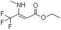 structure of CAS# 121303-76-2, 3-甲基氨基-4,4,4-三氟丁烯酸乙酯