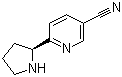 CAS # 1213447-26-7, (S)-6-(Pyrrolidin-2-yl)pyridine-3-carbonitrile
