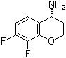 structure of CAS# 1213550-52-7, (4R)-7,8-二氟-3,4-二氢-2H-1-苯并吡喃-4-胺